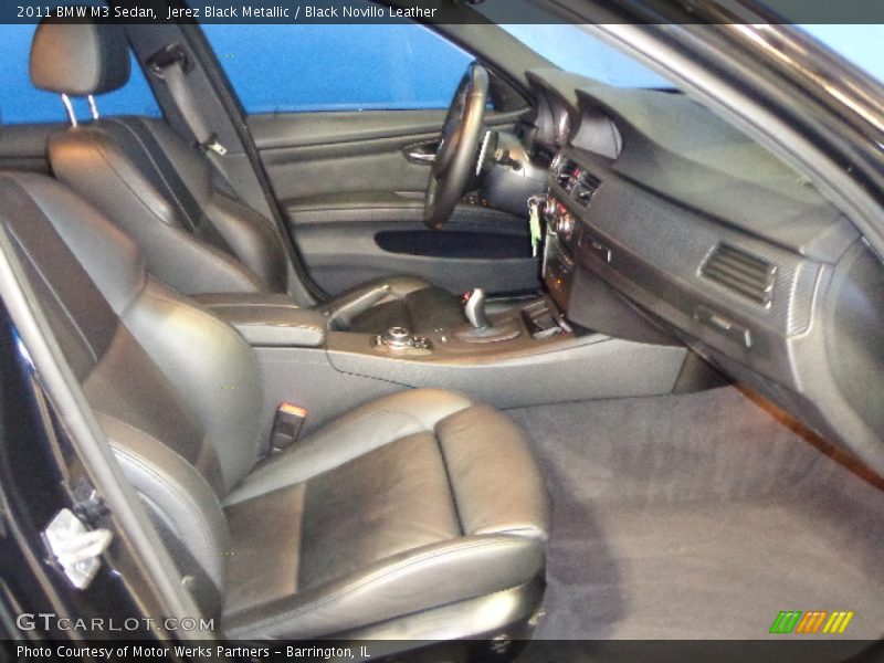 Jerez Black Metallic / Black Novillo Leather 2011 BMW M3 Sedan