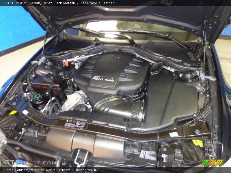 Jerez Black Metallic / Black Novillo Leather 2011 BMW M3 Sedan