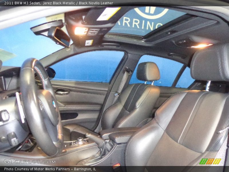 Jerez Black Metallic / Black Novillo Leather 2011 BMW M3 Sedan