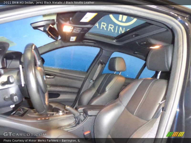 Jerez Black Metallic / Black Novillo Leather 2011 BMW M3 Sedan