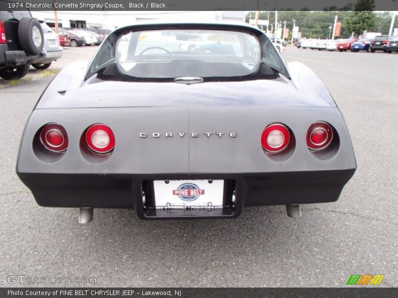Black / Black 1974 Chevrolet Corvette Stingray Coupe