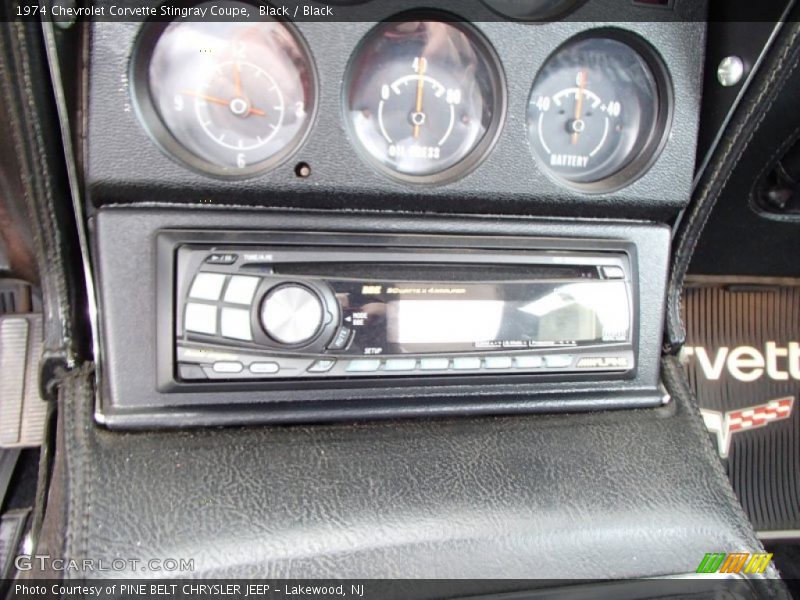 Black / Black 1974 Chevrolet Corvette Stingray Coupe