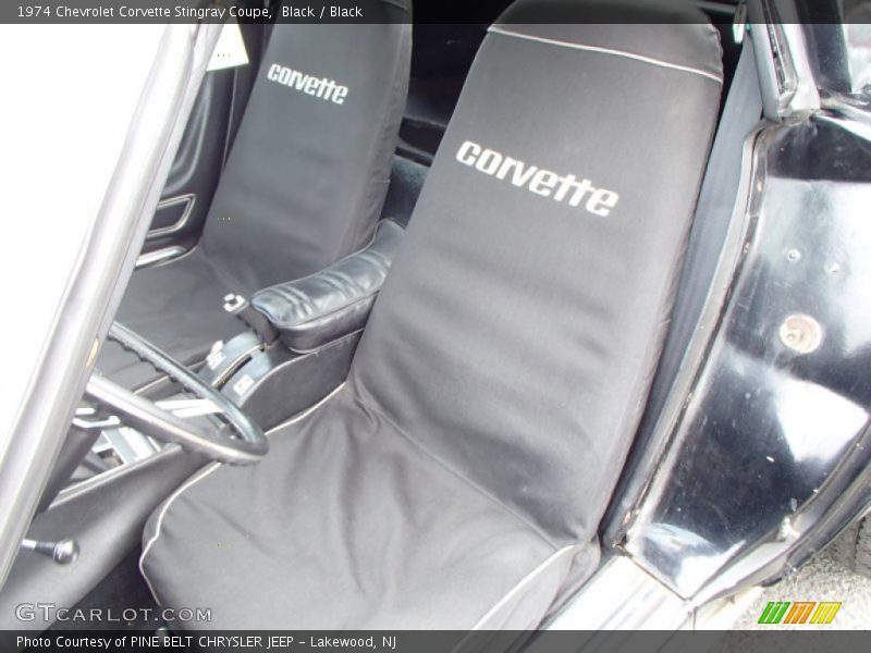 Black / Black 1974 Chevrolet Corvette Stingray Coupe