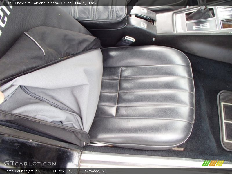 Black / Black 1974 Chevrolet Corvette Stingray Coupe