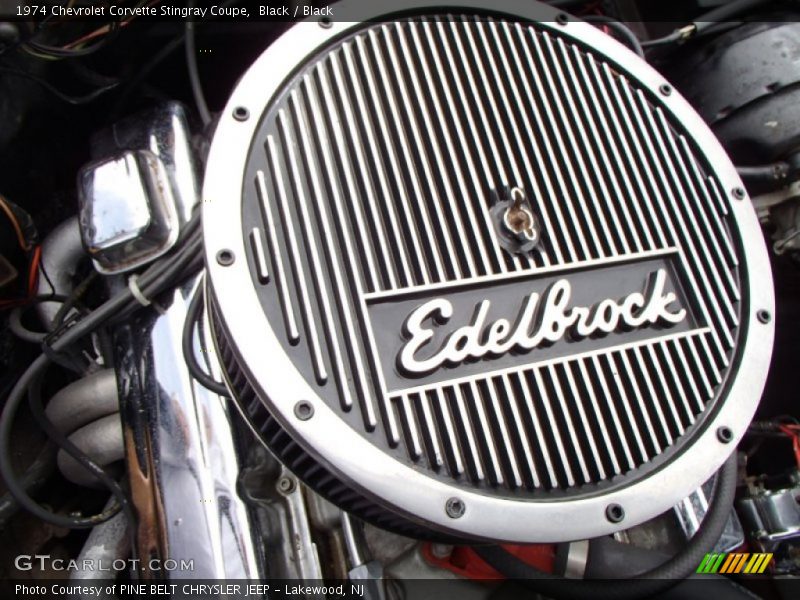 Black / Black 1974 Chevrolet Corvette Stingray Coupe