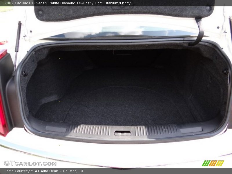 White Diamond Tri-Coat / Light Titanium/Ebony 2009 Cadillac CTS Sedan