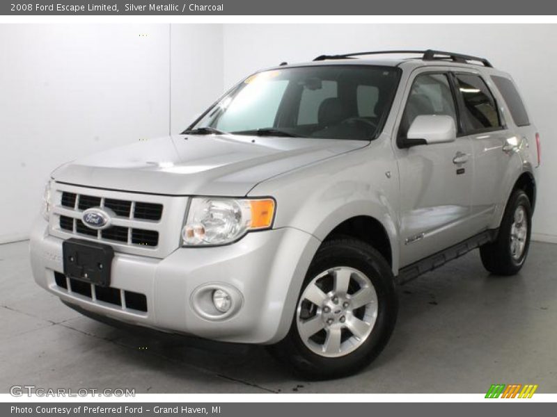 Silver Metallic / Charcoal 2008 Ford Escape Limited