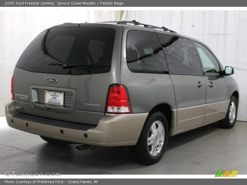 Spruce Green Metallic / Pebble Beige 2005 Ford Freestar Limited