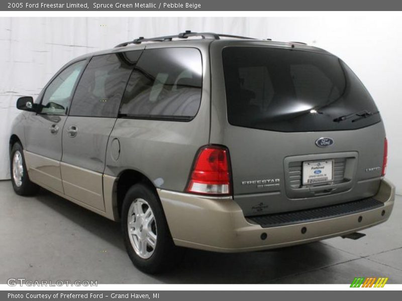 Spruce Green Metallic / Pebble Beige 2005 Ford Freestar Limited