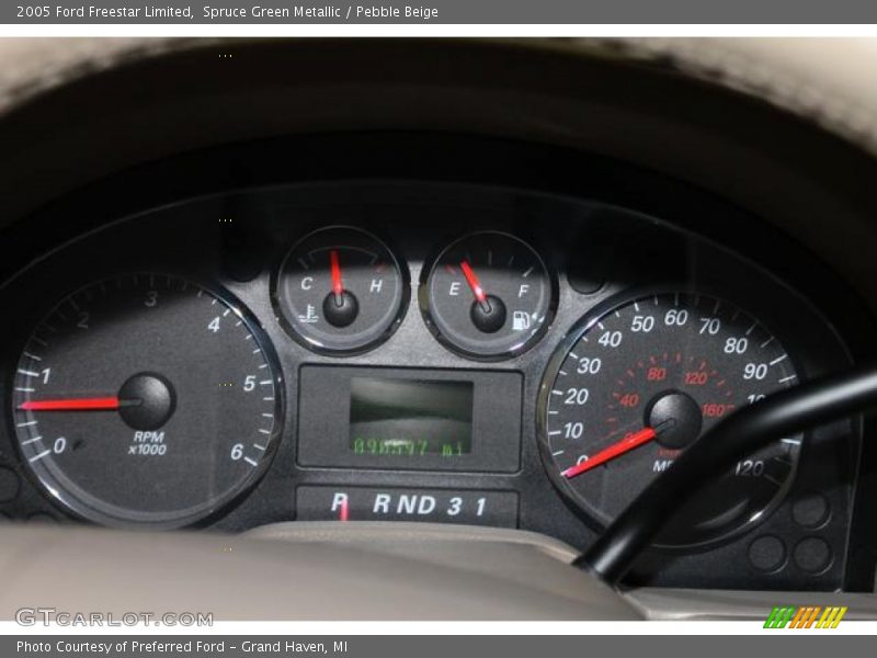 Spruce Green Metallic / Pebble Beige 2005 Ford Freestar Limited