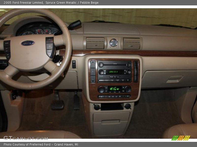 Spruce Green Metallic / Pebble Beige 2005 Ford Freestar Limited