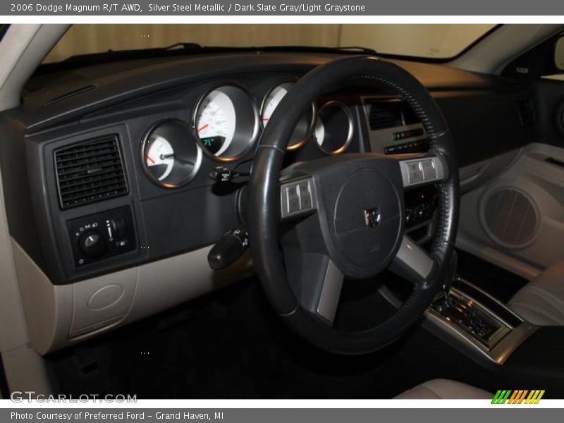 Silver Steel Metallic / Dark Slate Gray/Light Graystone 2006 Dodge Magnum R/T AWD