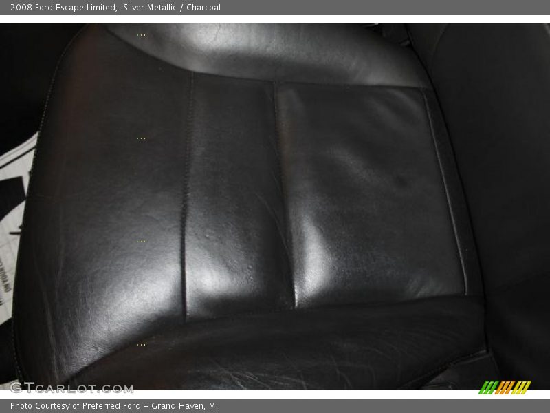 Silver Metallic / Charcoal 2008 Ford Escape Limited