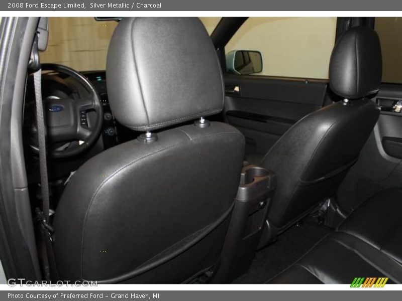 Silver Metallic / Charcoal 2008 Ford Escape Limited