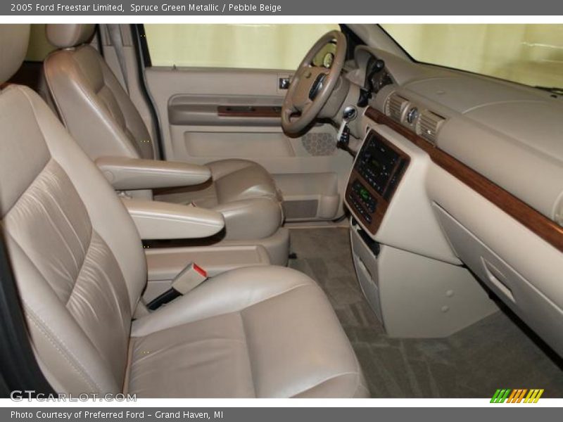 Spruce Green Metallic / Pebble Beige 2005 Ford Freestar Limited