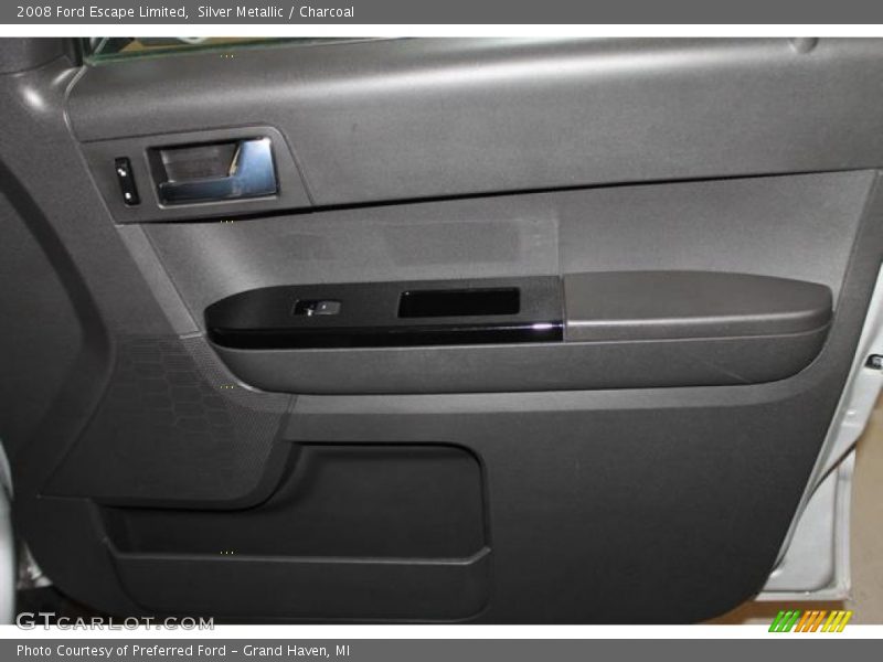 Silver Metallic / Charcoal 2008 Ford Escape Limited