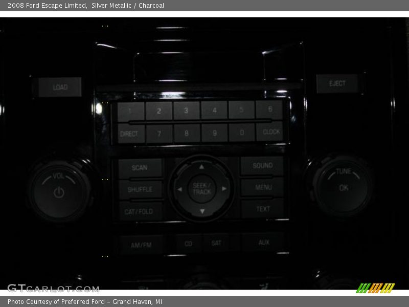 Silver Metallic / Charcoal 2008 Ford Escape Limited