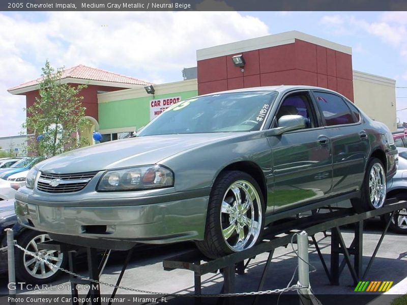 Medium Gray Metallic / Neutral Beige 2005 Chevrolet Impala