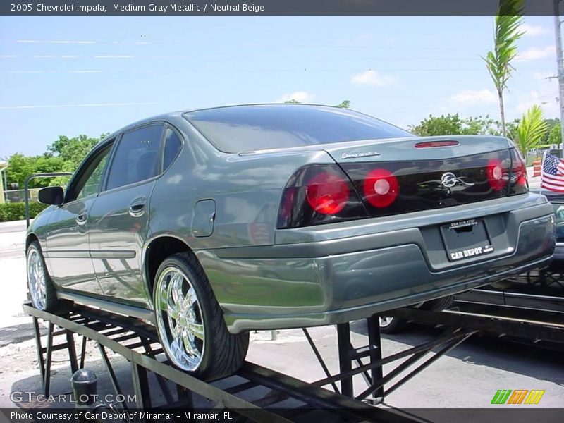 Medium Gray Metallic / Neutral Beige 2005 Chevrolet Impala