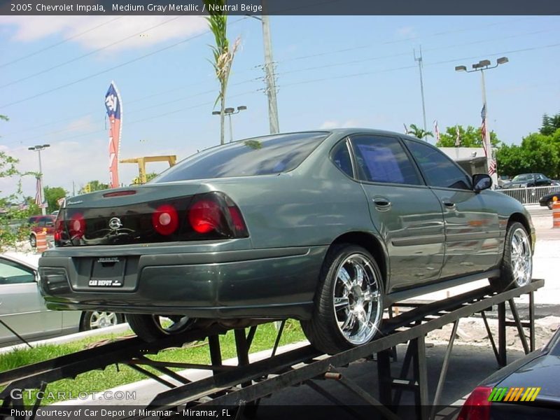 Medium Gray Metallic / Neutral Beige 2005 Chevrolet Impala