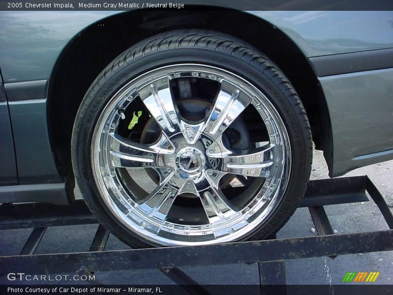 Medium Gray Metallic / Neutral Beige 2005 Chevrolet Impala