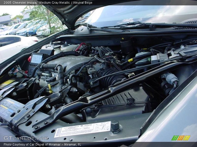 Medium Gray Metallic / Neutral Beige 2005 Chevrolet Impala