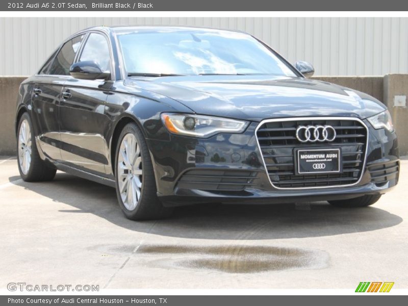 Brilliant Black / Black 2012 Audi A6 2.0T Sedan