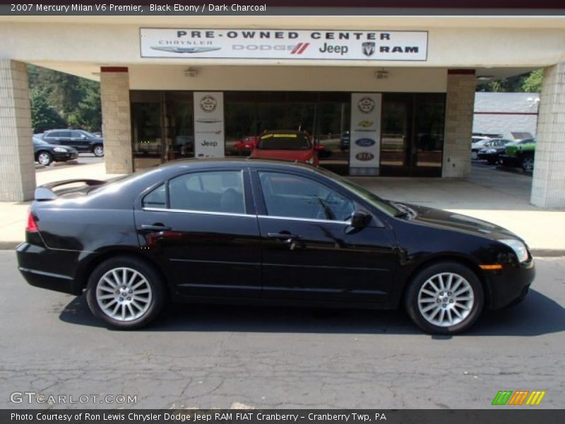 Black Ebony / Dark Charcoal 2007 Mercury Milan V6 Premier