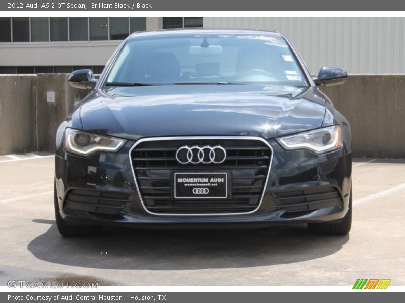 Brilliant Black / Black 2012 Audi A6 2.0T Sedan