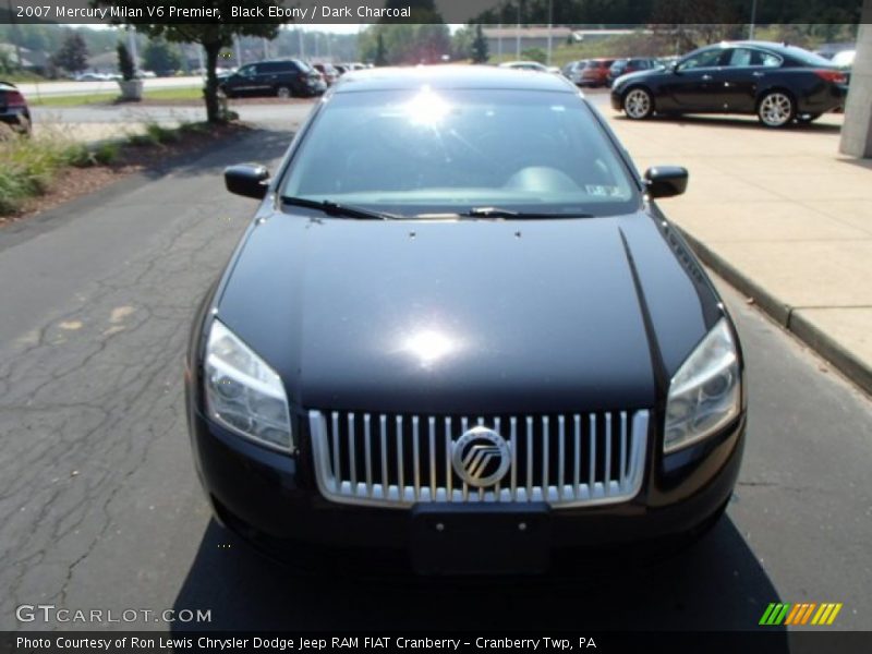 Black Ebony / Dark Charcoal 2007 Mercury Milan V6 Premier