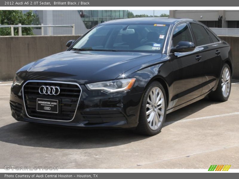 Brilliant Black / Black 2012 Audi A6 2.0T Sedan