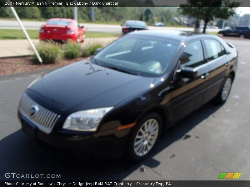 Black Ebony / Dark Charcoal 2007 Mercury Milan V6 Premier