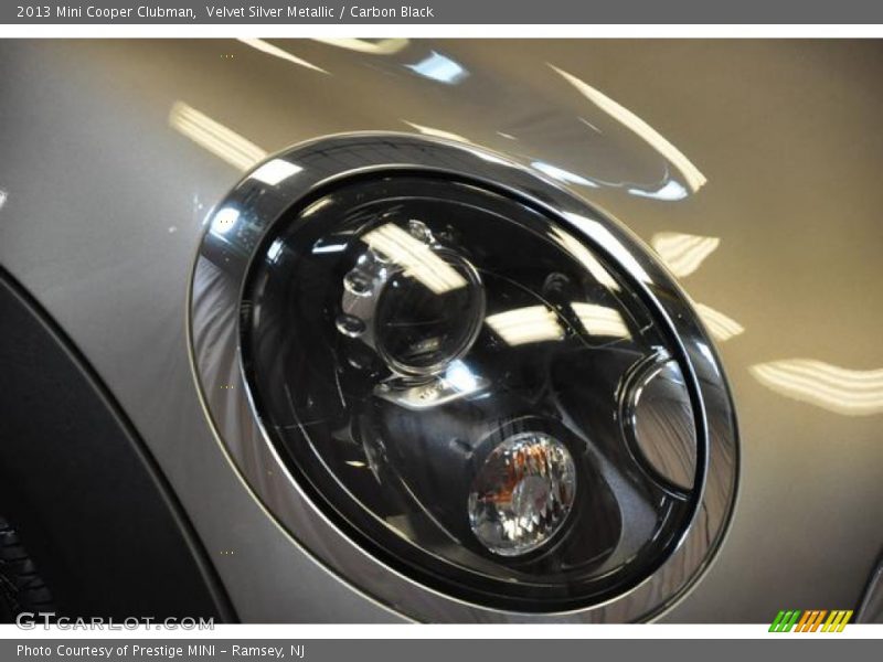 Velvet Silver Metallic / Carbon Black 2013 Mini Cooper Clubman