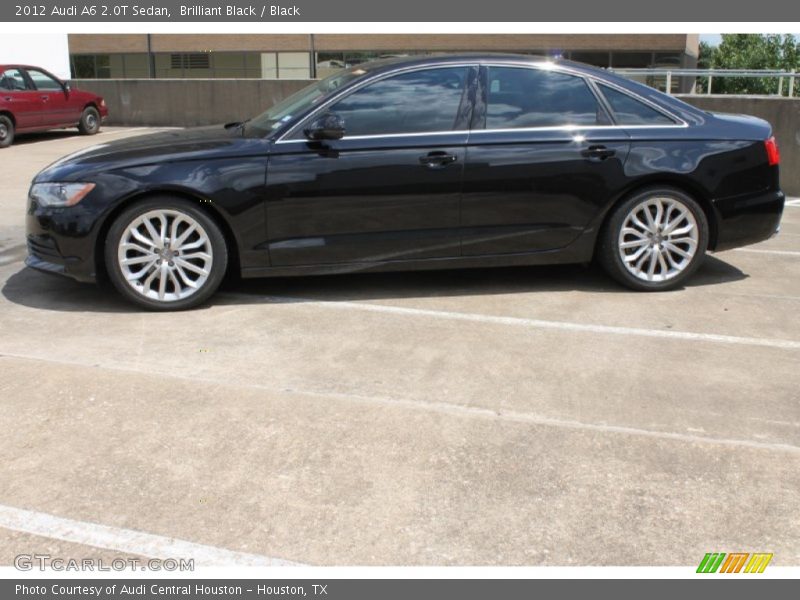 Brilliant Black / Black 2012 Audi A6 2.0T Sedan