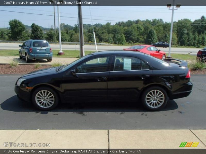 Black Ebony / Dark Charcoal 2007 Mercury Milan V6 Premier