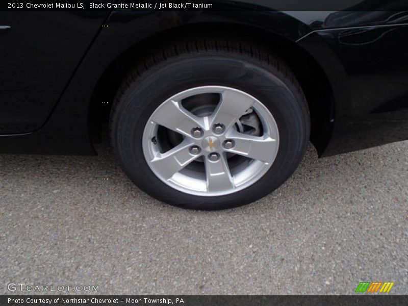 Black Granite Metallic / Jet Black/Titanium 2013 Chevrolet Malibu LS