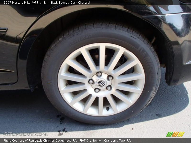 Black Ebony / Dark Charcoal 2007 Mercury Milan V6 Premier