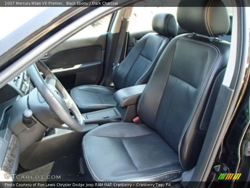 Black Ebony / Dark Charcoal 2007 Mercury Milan V6 Premier
