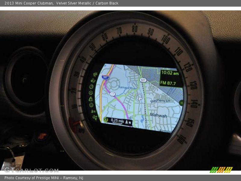 Velvet Silver Metallic / Carbon Black 2013 Mini Cooper Clubman
