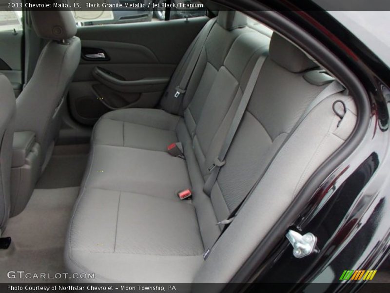 Black Granite Metallic / Jet Black/Titanium 2013 Chevrolet Malibu LS