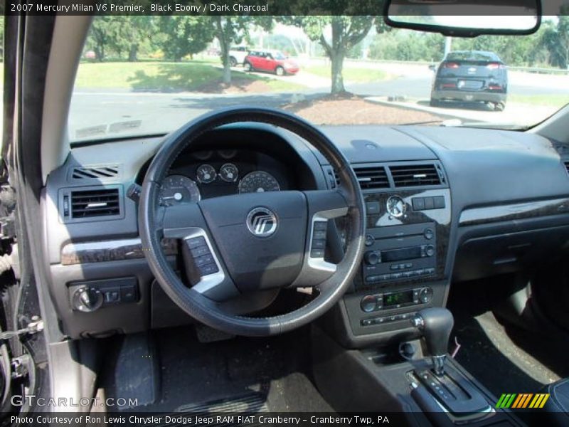 Black Ebony / Dark Charcoal 2007 Mercury Milan V6 Premier