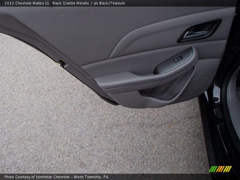 Black Granite Metallic / Jet Black/Titanium 2013 Chevrolet Malibu LS
