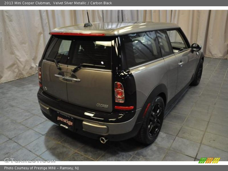 Velvet Silver Metallic / Carbon Black 2013 Mini Cooper Clubman