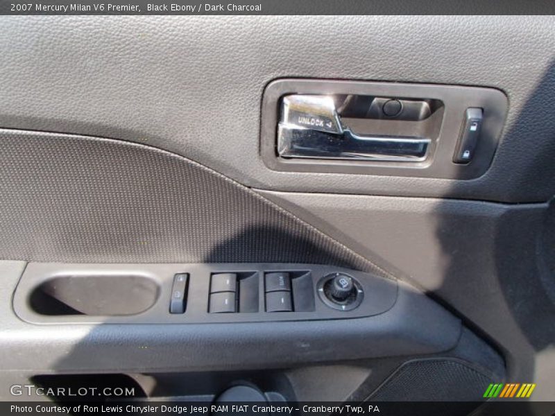 Black Ebony / Dark Charcoal 2007 Mercury Milan V6 Premier