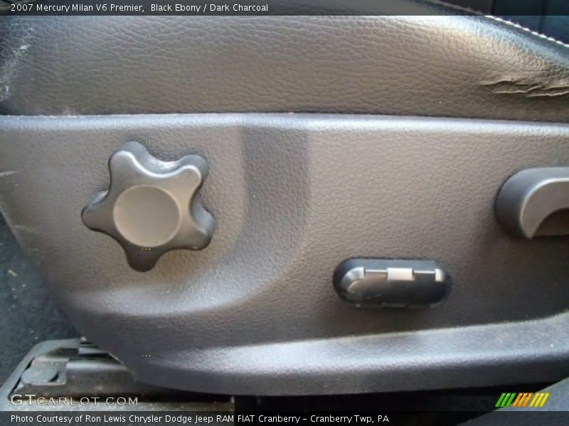 Black Ebony / Dark Charcoal 2007 Mercury Milan V6 Premier
