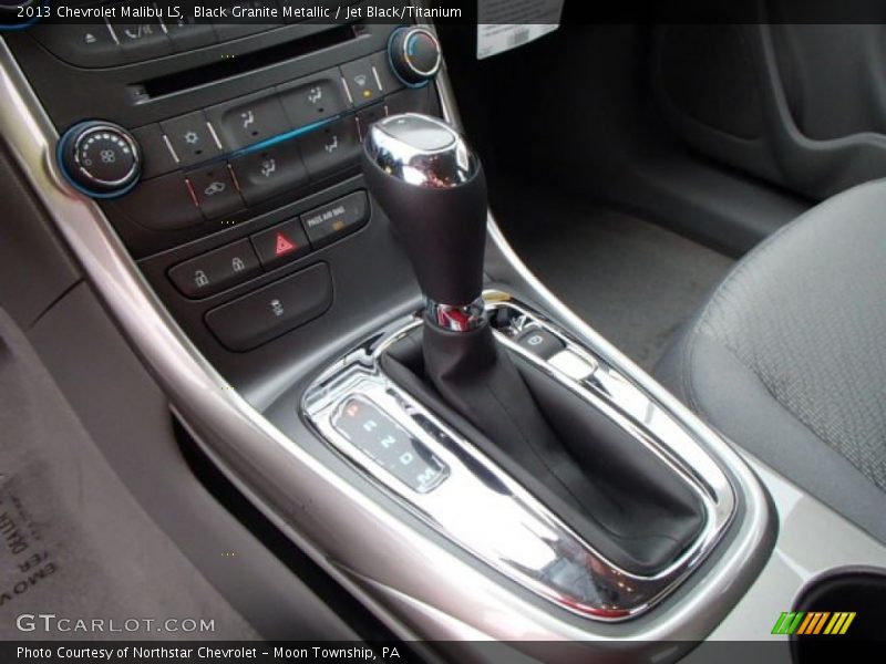 Black Granite Metallic / Jet Black/Titanium 2013 Chevrolet Malibu LS