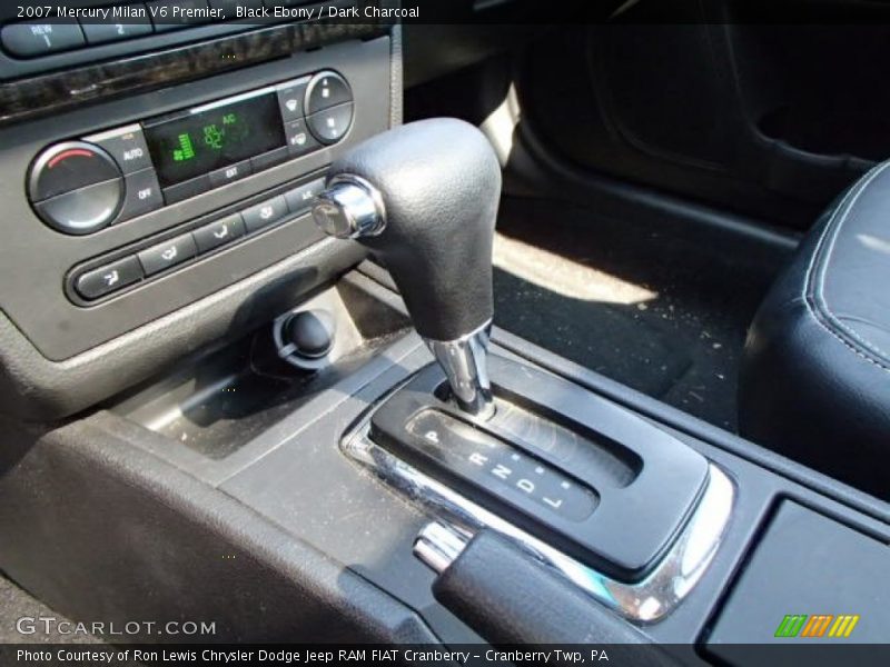Black Ebony / Dark Charcoal 2007 Mercury Milan V6 Premier
