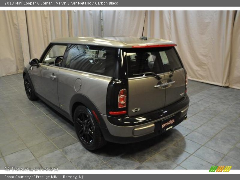 Velvet Silver Metallic / Carbon Black 2013 Mini Cooper Clubman