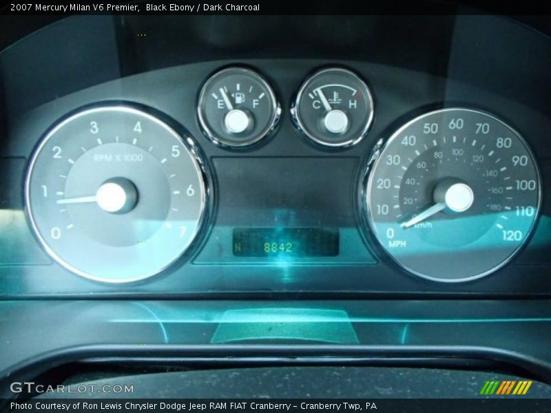 Black Ebony / Dark Charcoal 2007 Mercury Milan V6 Premier