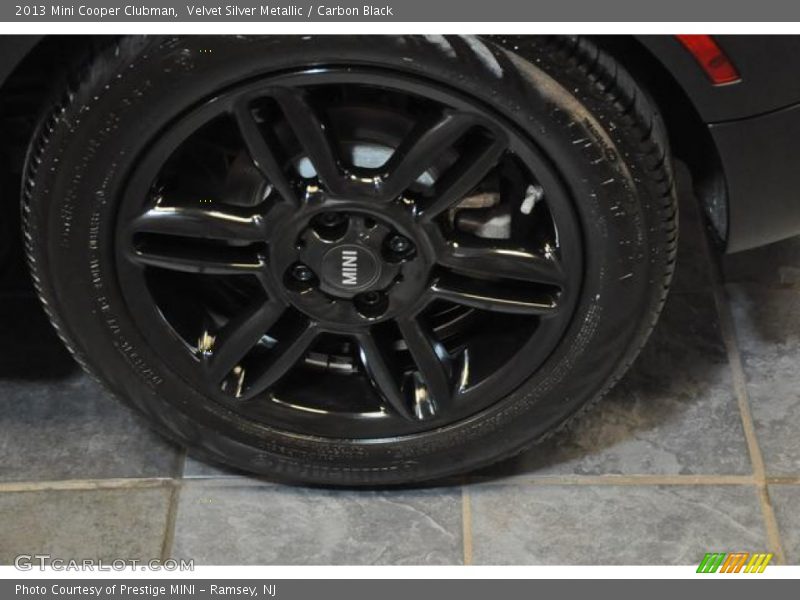 Velvet Silver Metallic / Carbon Black 2013 Mini Cooper Clubman